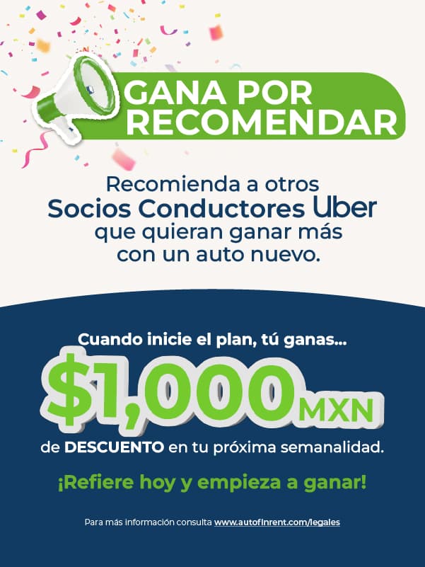 Beneficios para Referidos